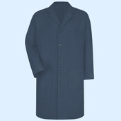Unisex Extended Sizes Button Front Lab Coat