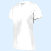 Ladies Attain Wicking Two-Button Softball Jersey