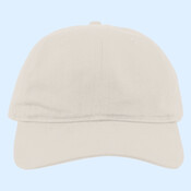 Brushed Cotton Twill Hook-And-Loop Adjustable Cap