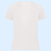 Girls Attain Wicking Raglan Sleeve Tee