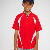 A4 YTH 1/4 ZIP JCKT
