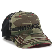 Fashion Camo Twill W/Flag